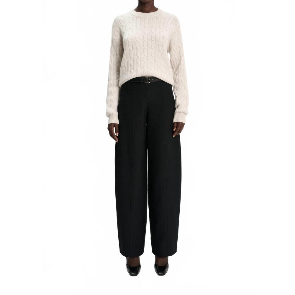 NEW ARCH4 CASHMERE clover mews sweater in chai silver sequins